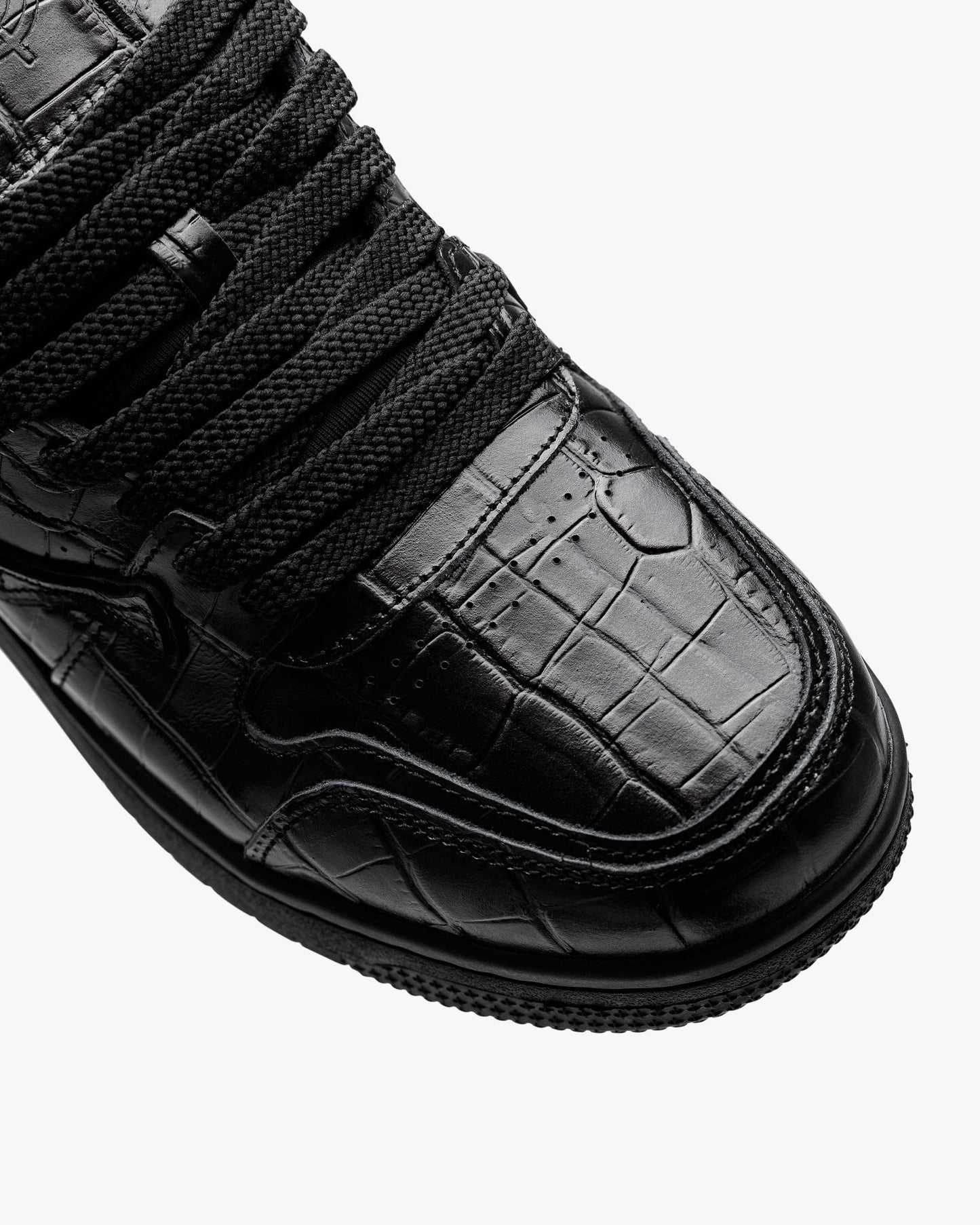 AKIMBO LOWS "BLACK CROCO"