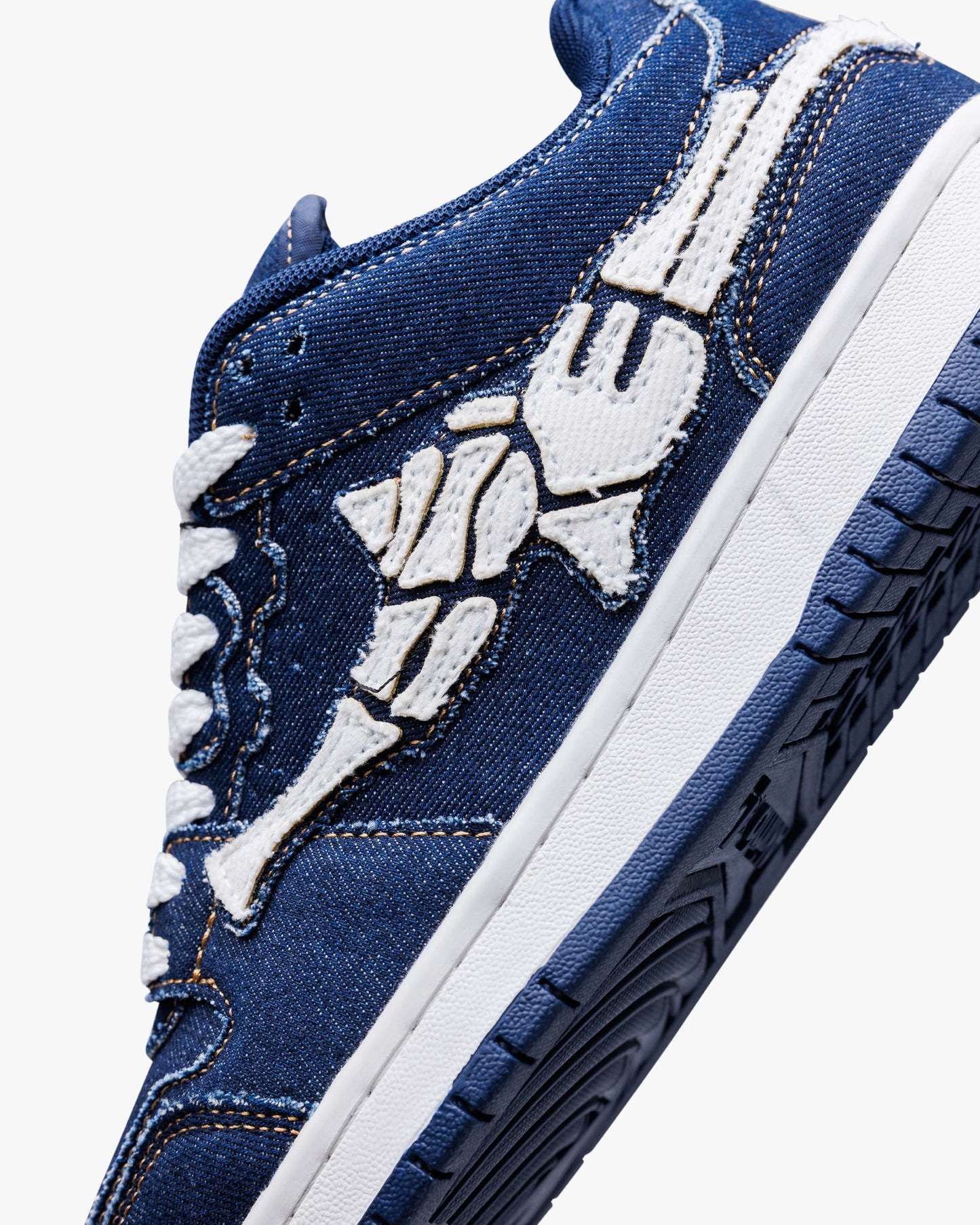 AKIMBO LOWS "SELVEDGE DENIM BLUE"