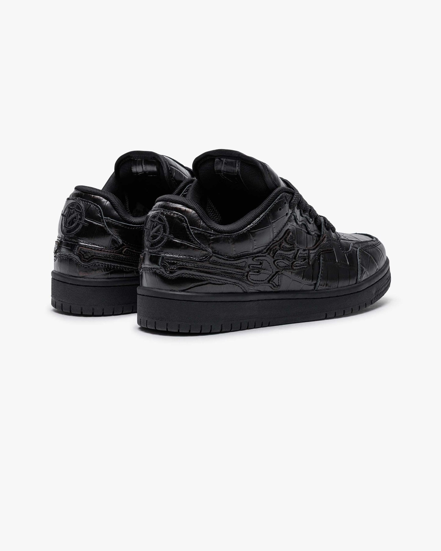 AKIMBO LOWS "BLACK CROCO"