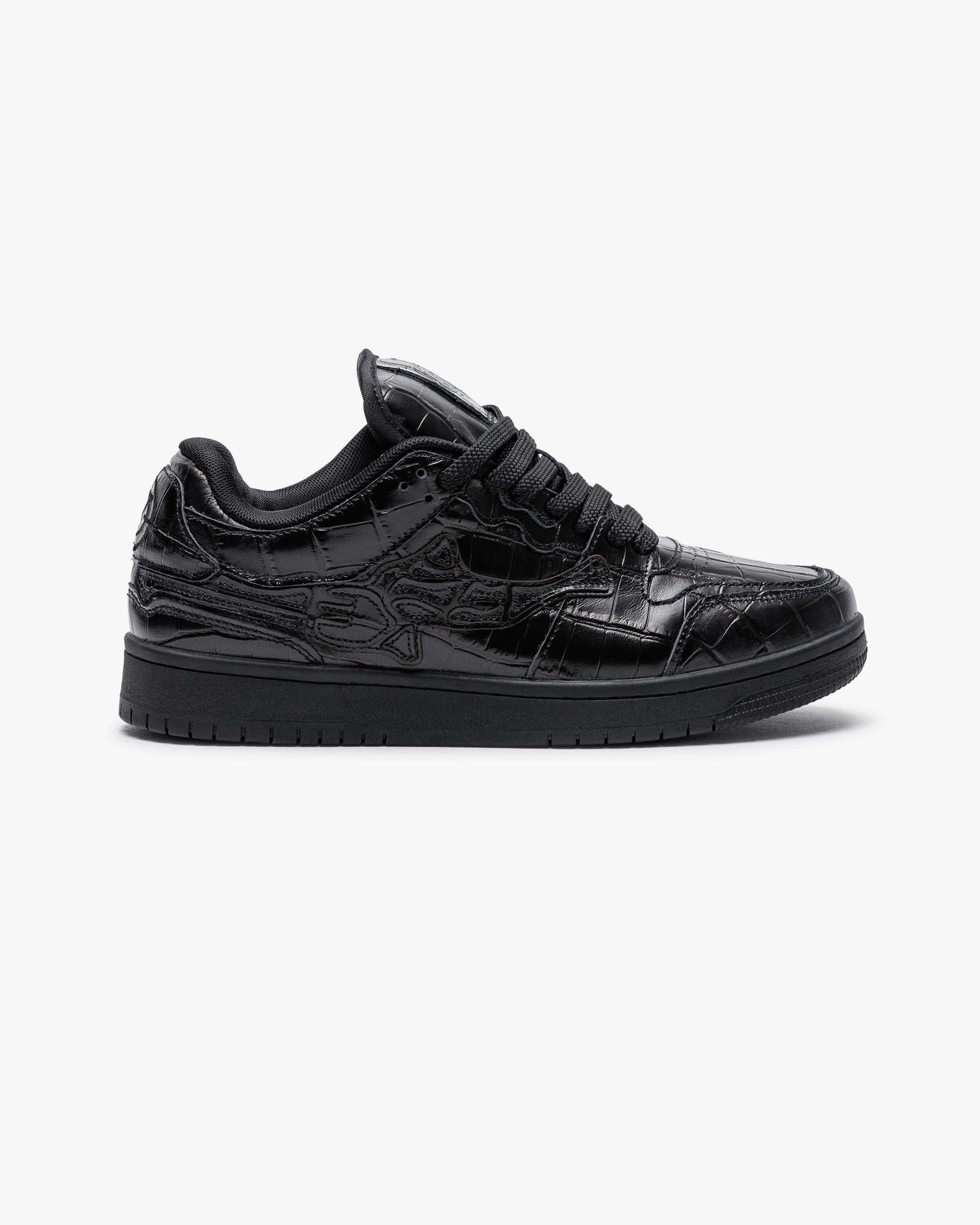 AKIMBO LOWS "BLACK CROCO"